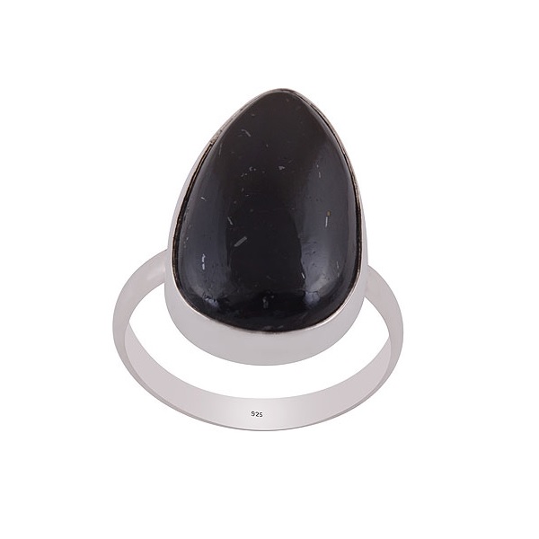 ausspirit.com g489d Black Tourmaline Ring